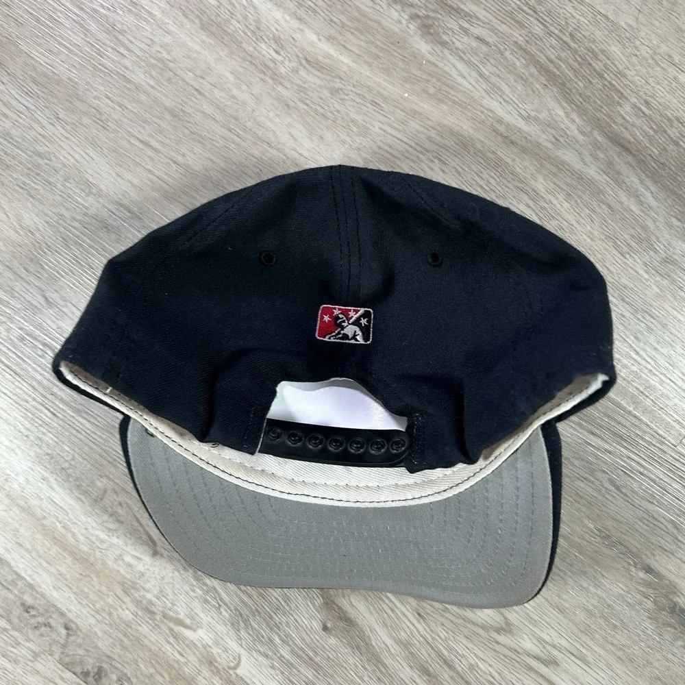 VTG‎ New Era Pro Elizabethton Twins Snapback Hat MiLB Baseball Blue Wool Cap USA